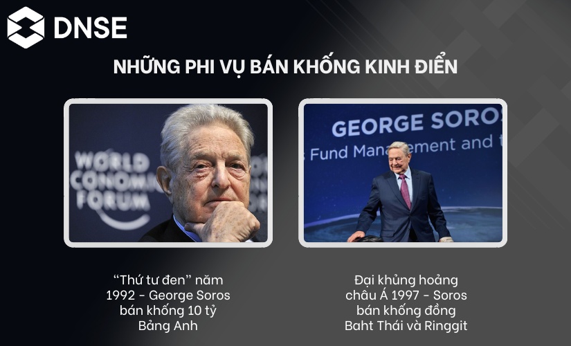 Những phi vụ bán khống của George Soros trên thị trường thế giới