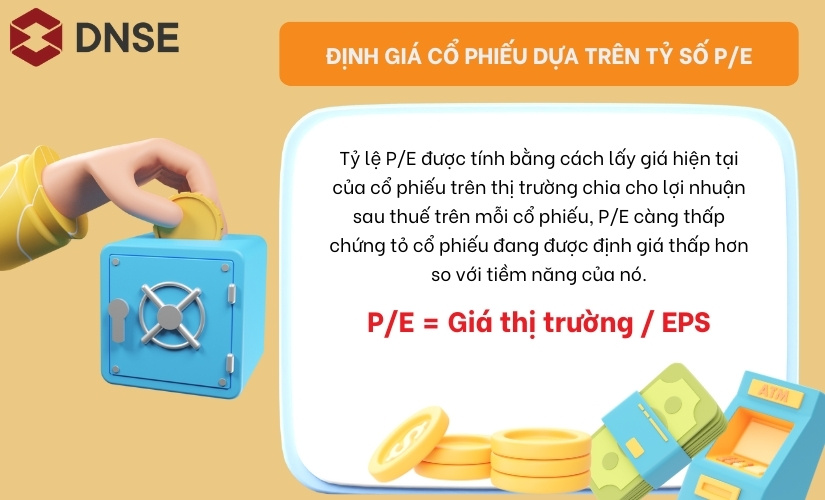 Công thức định giá cổ phiếu dựa trên tỷ số P/E