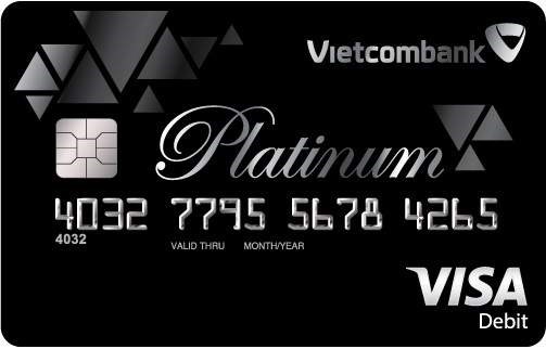 Thẻ VISA Platinum của Vietcombank