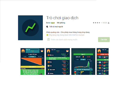 App Stock game