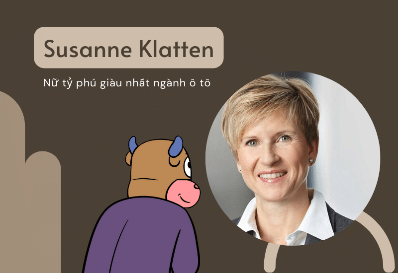 Susanne Klatten - Nữ tỷ phú giàu nhất ngành ô tô