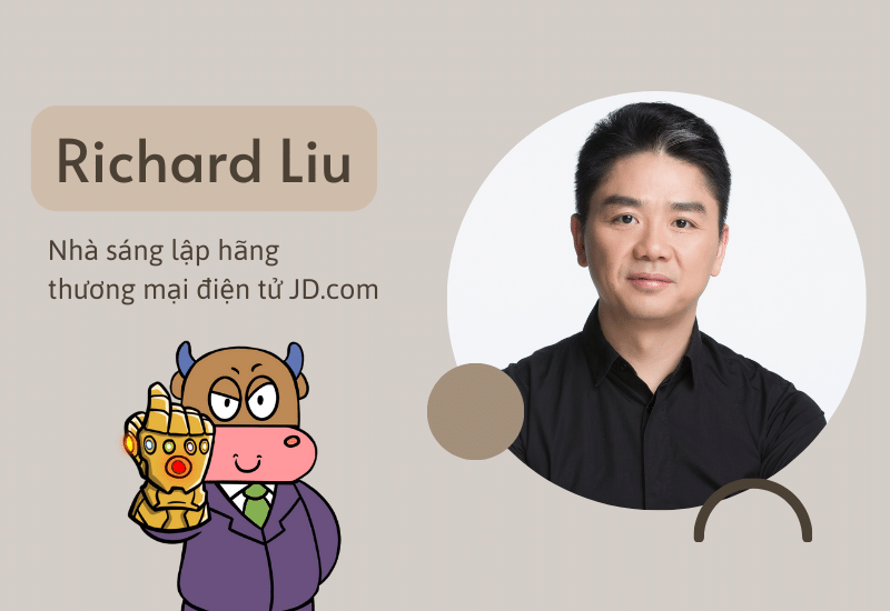 Richard Liu - Nhà sáng lập hãng thương mại điện tử JD.com