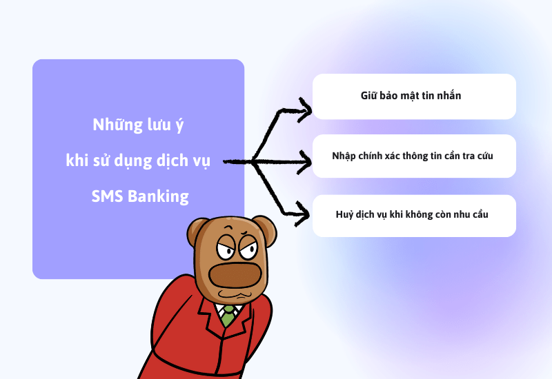 Cần lưu ý những gì khi sử dụng dịch vụ SMS banking