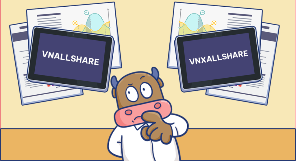 VNAllShare và VNXAllShare là 2 chỉ số khác nhau