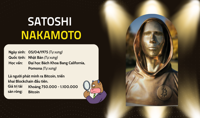 Satoshi Nakamoto - Người sáng tạo nên Bitcoin