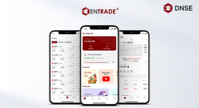App Entrade X by DNSE