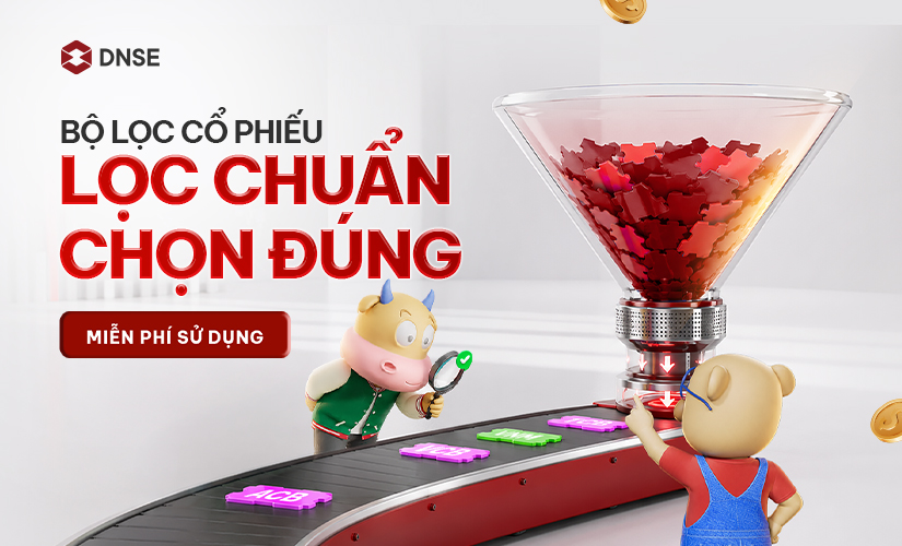 Bộ lọc cổ phiếu của DNSE