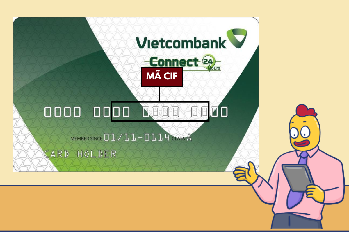 Cấu trúc mã CIF của Vietcombank