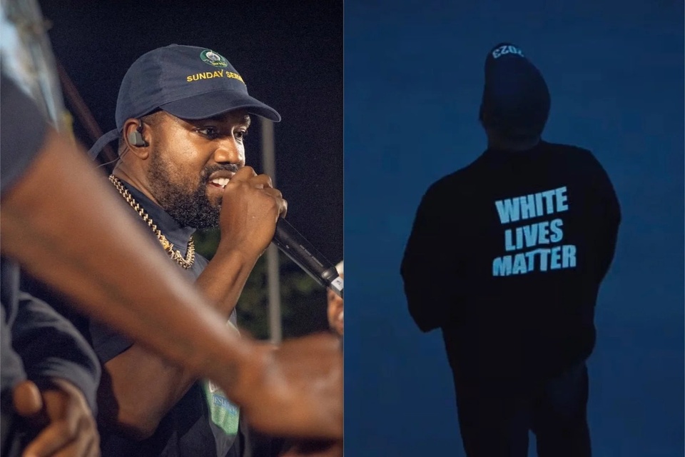 Chiếc áo gây ra "sóng gió" của Kanye West