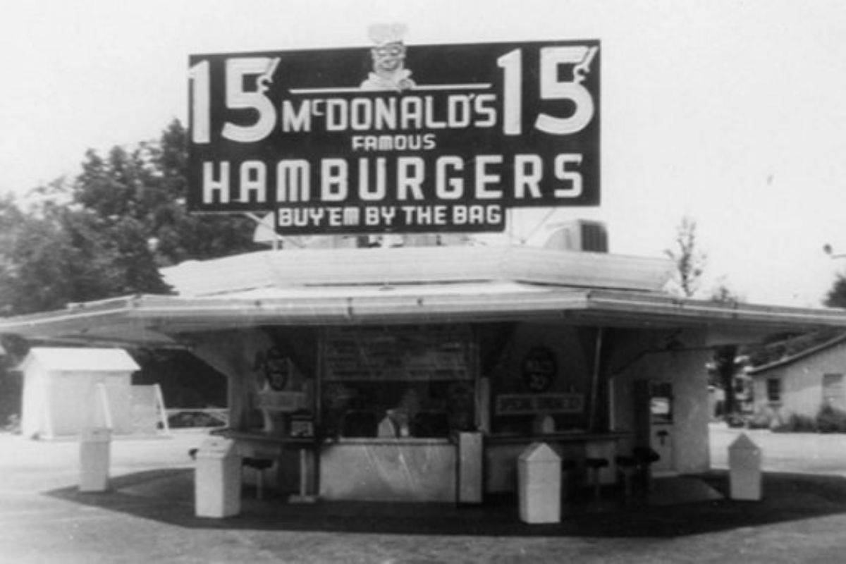 Nhà hàng McDonald's 1948-1955.