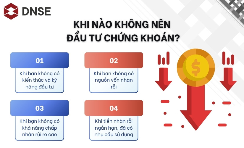 Khi nào không nên đầu tư chứng khoán?