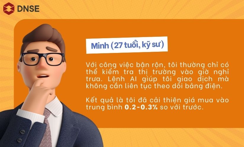Trải nghiệm của Minh khi sử dụng lệnh AI
