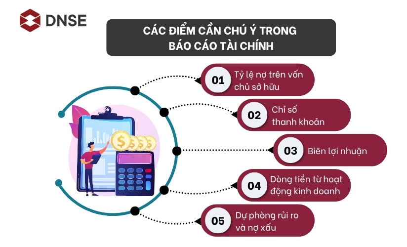 1 số điểm cần lưu ý trong báo cáo tài chính