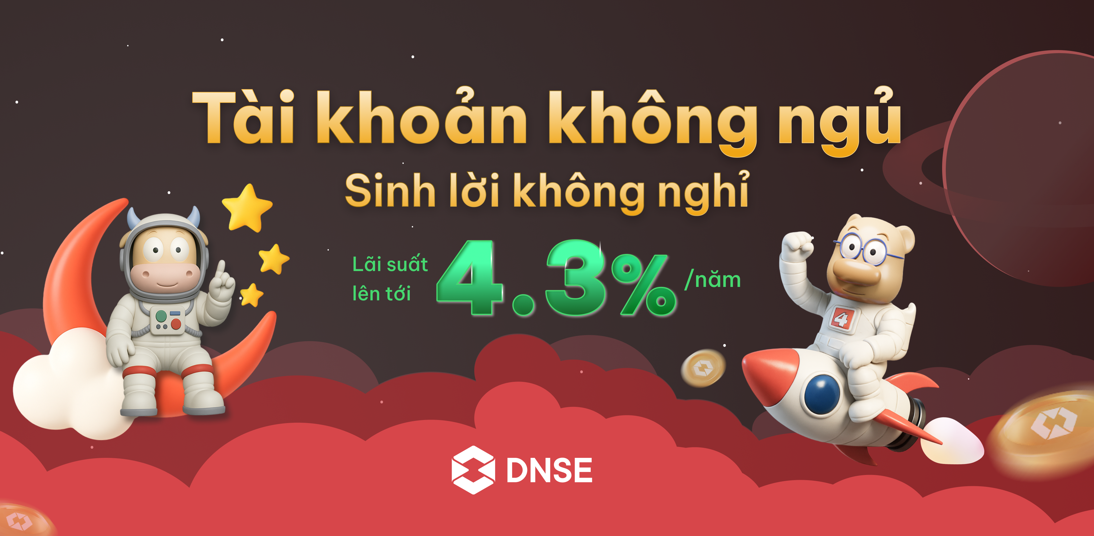 Tài khoản không ngủ của DNSE 