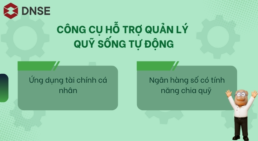 Những công cụ có thể hỗ trợ quản lý quỹ sống tự động