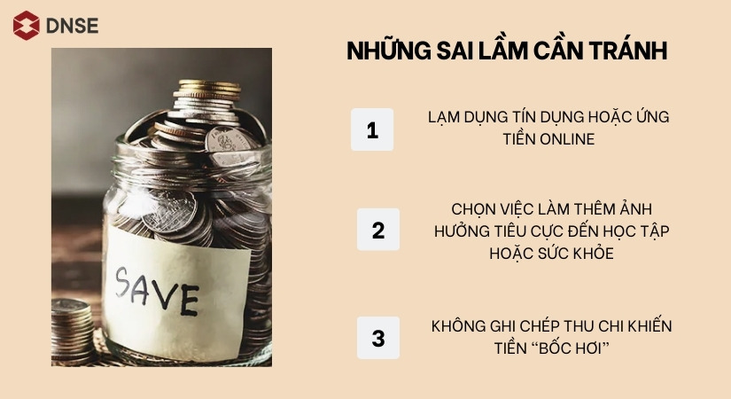Tránh sai lầm tài chính giúp sinh viên chi tiêu thông minh và hướng tới độc lập sau này
