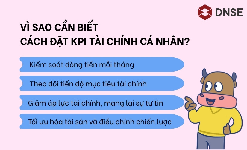 Lý do cần biết cách đặt KPI tài chính cá nhân