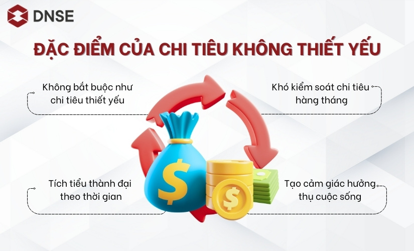 Đặc điểm của chi tiêu không thiết yếu