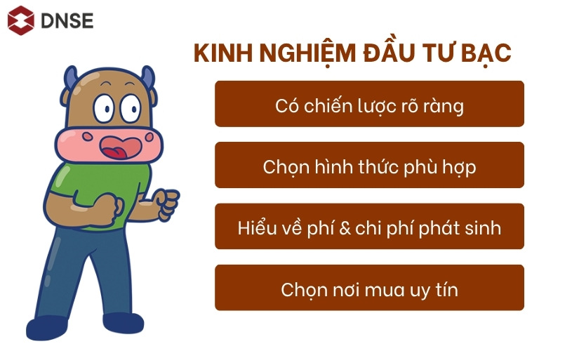 Kinh nghiệm đầu tư bạc