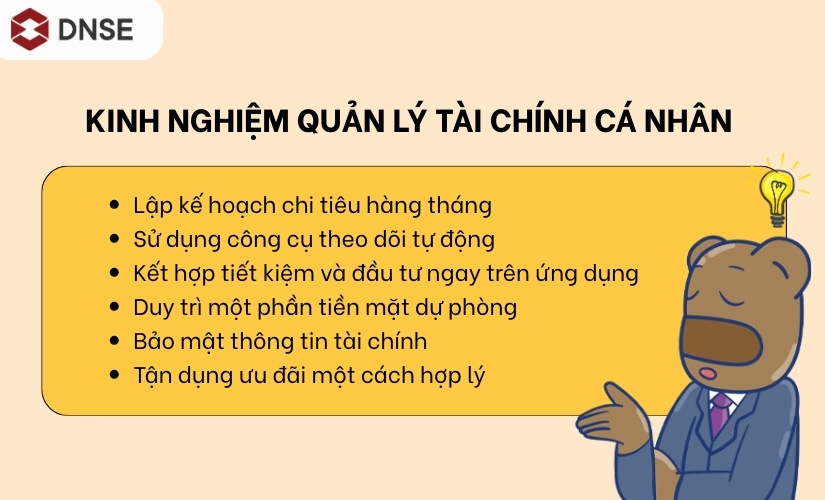 Kinh nghiệm quản lý tài chính cá nhân trong kỷ nguyên số