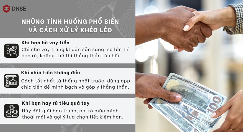 Một vài tình huống và cách xử lý