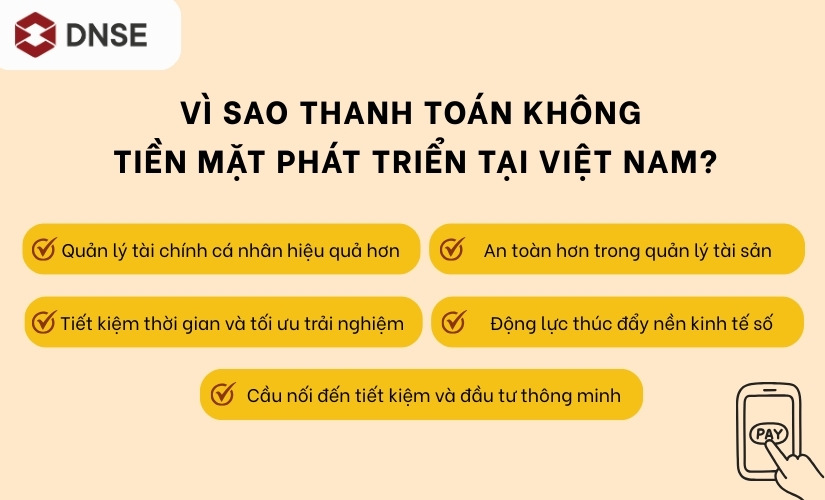 Lý do xu hướng thanh toán không tiền mặt tại Việt Nam phát triển