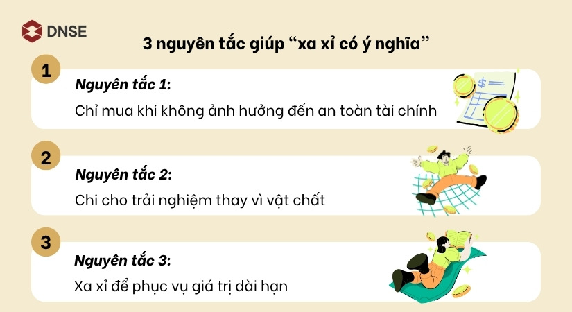 3 nguyên tắc giúp “xa xỉ có ý nghĩa”