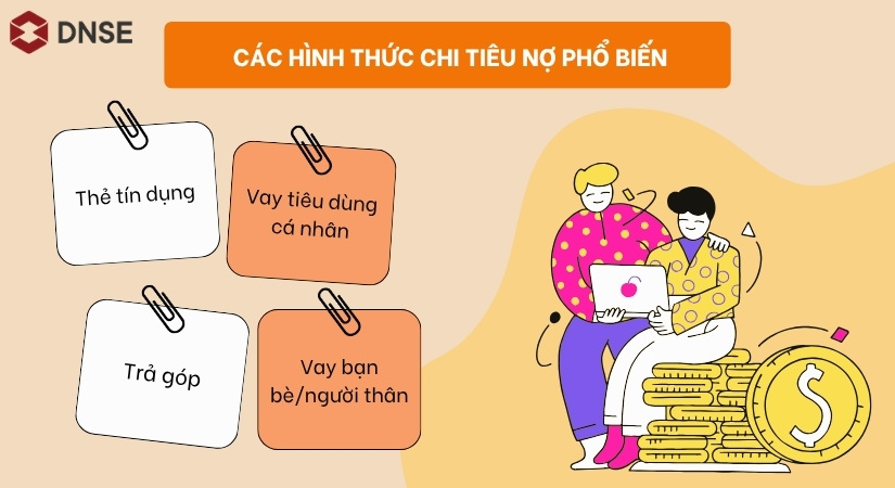 Một số hình thức chi tiêu nợ