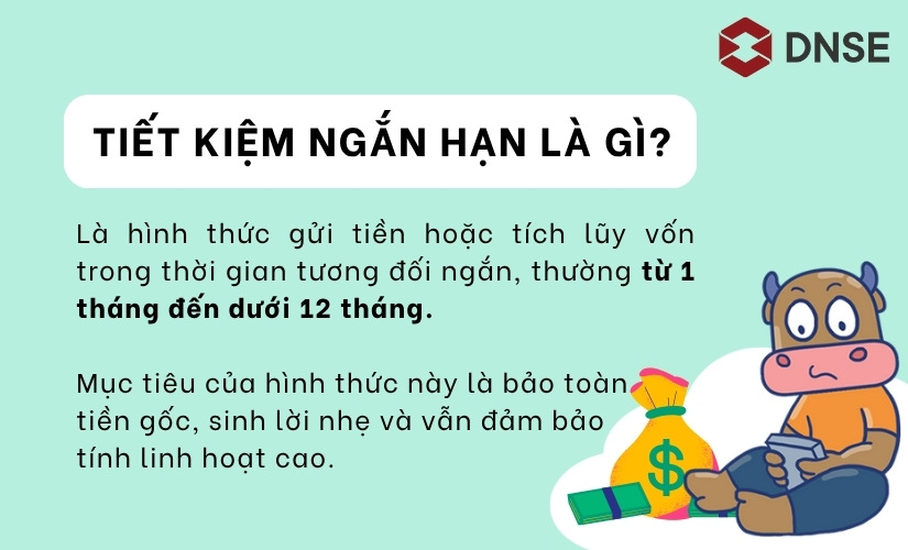 Tiết kiệm ngắn hạn là gì?