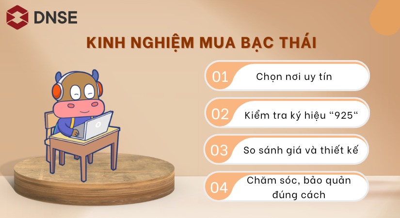 Kinh nghiệm mua bạc Thái