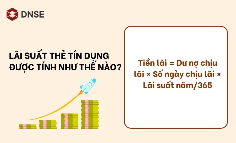 Lãi suất thẻ tín dụng được tính như thế nào?