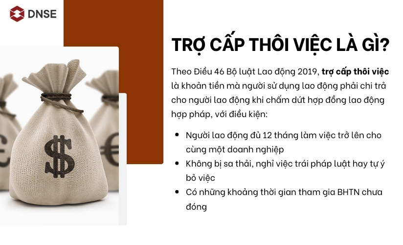 Khái niệm trợ cấp thôi việc
