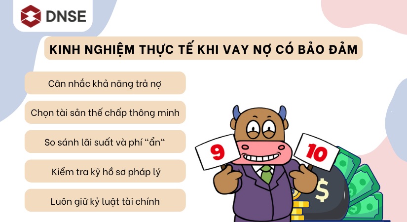 Kinh nghiệm thực tế khi vay nợ có bảo đảm