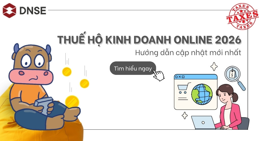 Thuế hộ kinh doanh online 2026 - Hướng dẫn cập nhật mới nhất