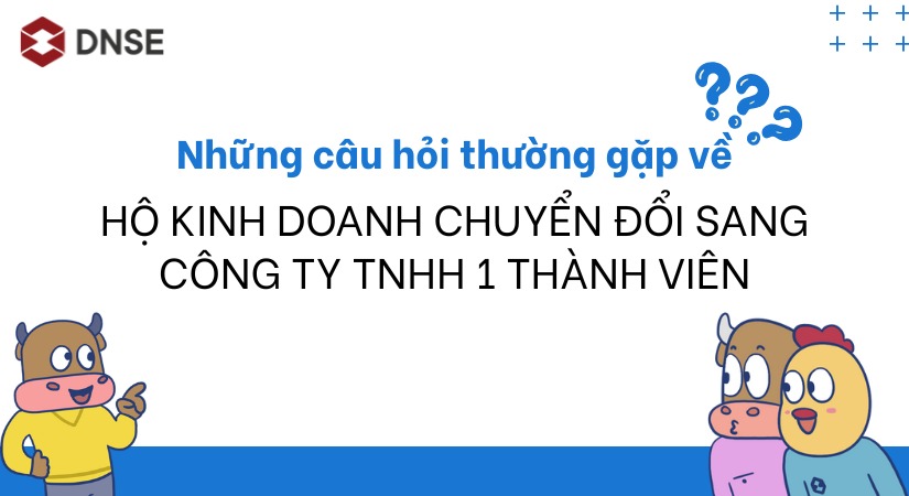 Các câu hỏi thường gặp về việc chuyển đổi hộ kinh doanh lên công ty TNHH 1 thành viên