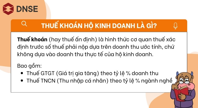 Khái niệm của thuế khoán là gì?