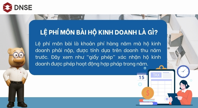 Lệ phí môn bài hộ kinh doanh là gì?