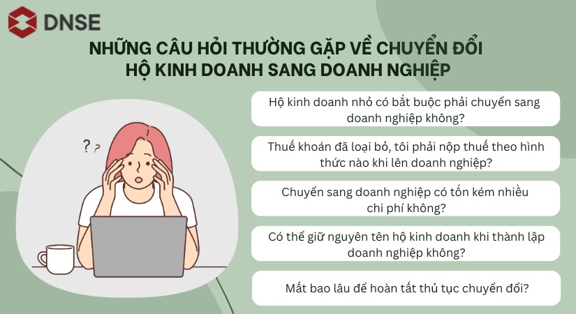 FAQs về những hộ kinh doanh nào chuyển đổi hộ kinh doanh sang doanh nghiệp