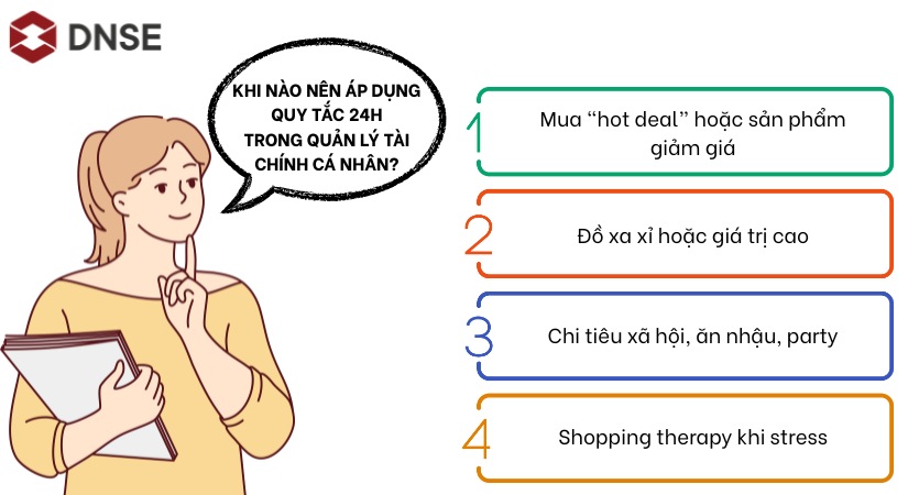 Khi nào nên áp dụng quy tắc này trong cuộc sống trong quản lý tài chính cá nhân?