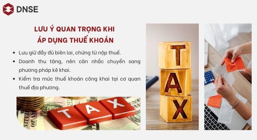 Những lưu ý quan trọng