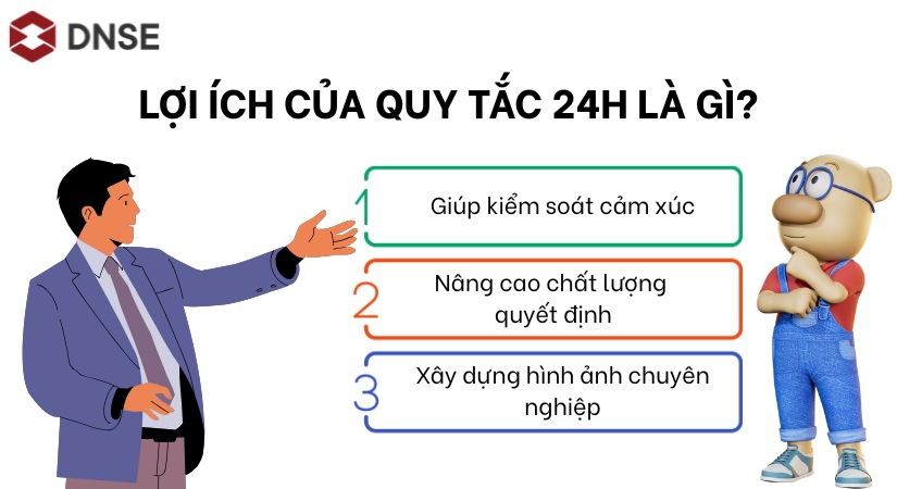 Lợi ích của Quy tắc 24 giờ là gì?