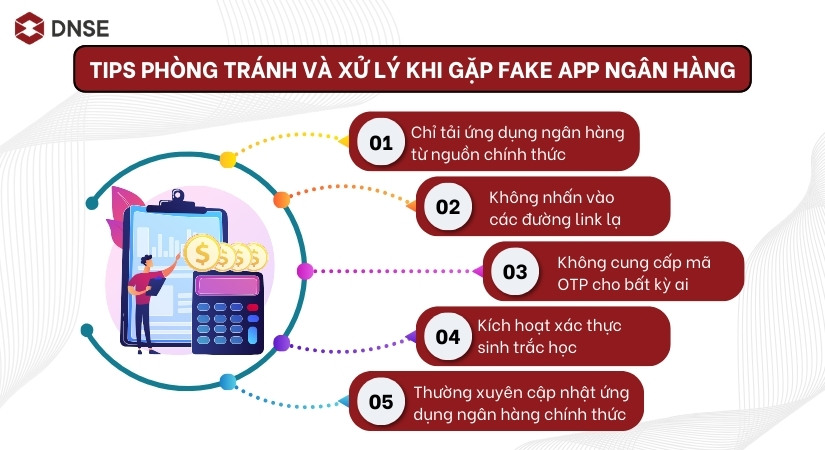 Phòng tránh và xử lý khi gặp fake app ngân hàng như thế nào?