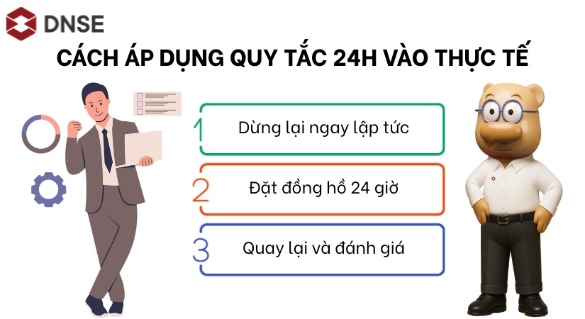 Cách áp dụng Quy tắc 24 giờ vào thực tế