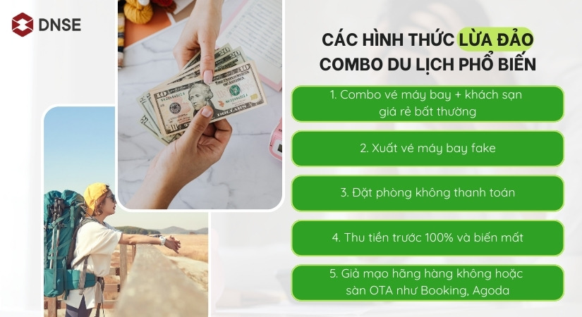 Các hình thức lừa đảo combo du lịch phổ biến