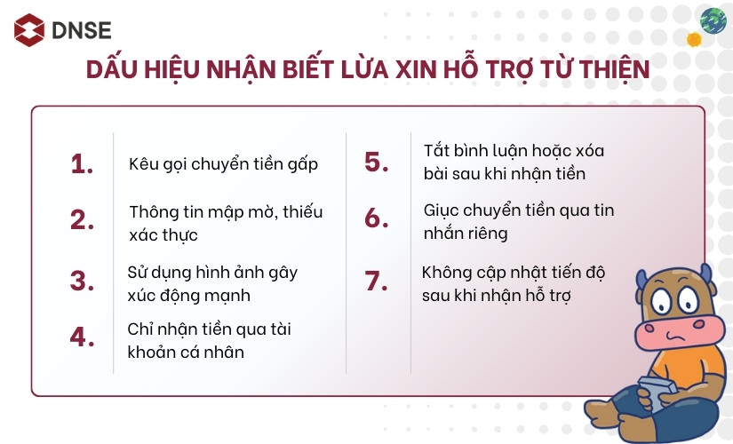 Dấu hiệu nhận biết lừa xin hỗ trợ từ thiện