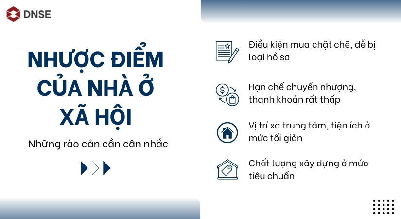 Nhược điểm của nhà ở xã hội