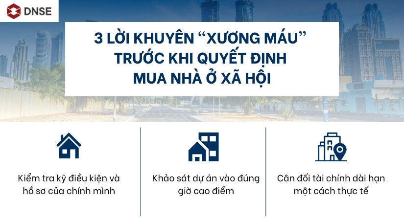 Lời khuyên trước khi quyết định mua NOXH
