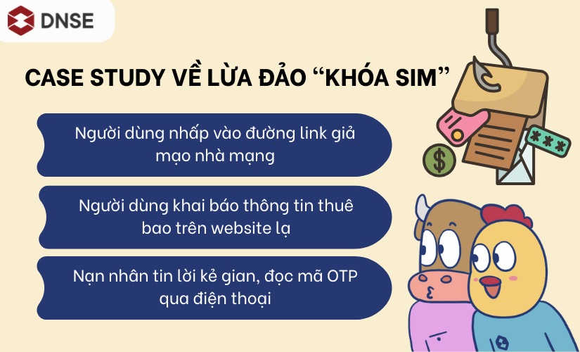Case study về lừa đảo khóa SIM