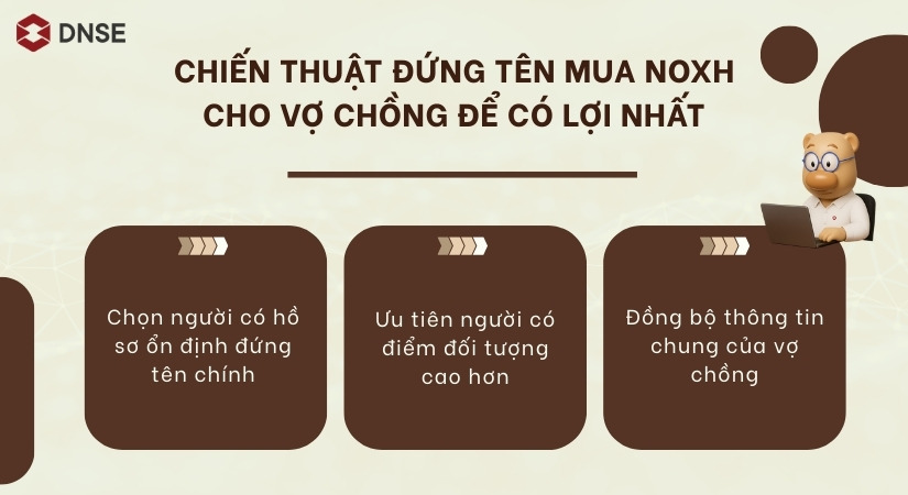 Chiến thuật đứng tên sao cho dễ được duyệt hồ sơ