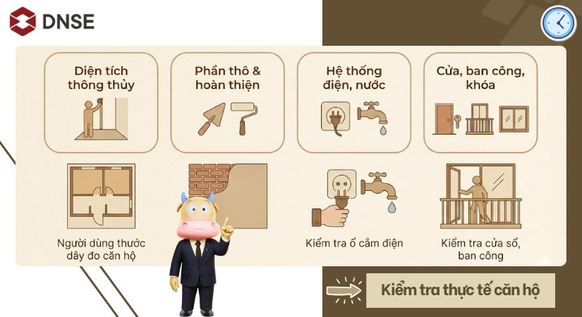 Người mua cần lưu ý kiểm tra thực tế căn hộ kỹ càng trước khi ký